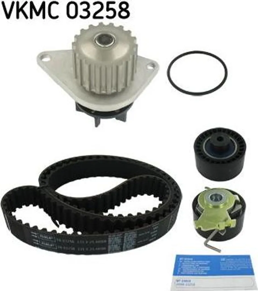 Révision Distribution Citroën C2 C3 C4 : Kit SKF avec Pompe à Eau