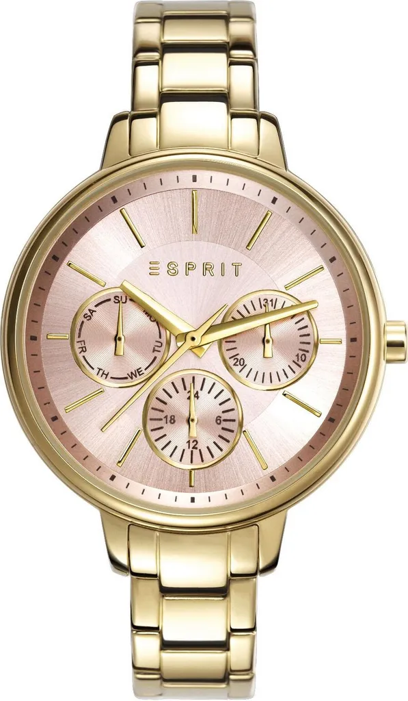 Montre Femme Esprit Melanie ES108152002 Boîtier Argenté et Bracelet Cuir