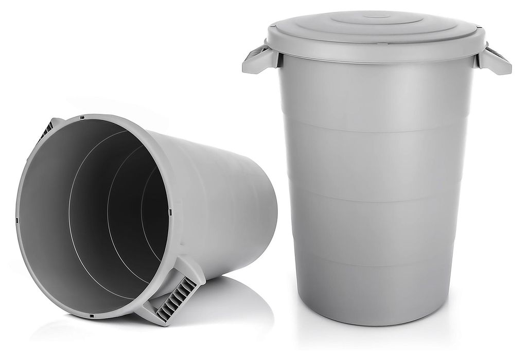 BigDean 2x wetterfeste Universaltonne mit Deckel und 2 Produktbild 