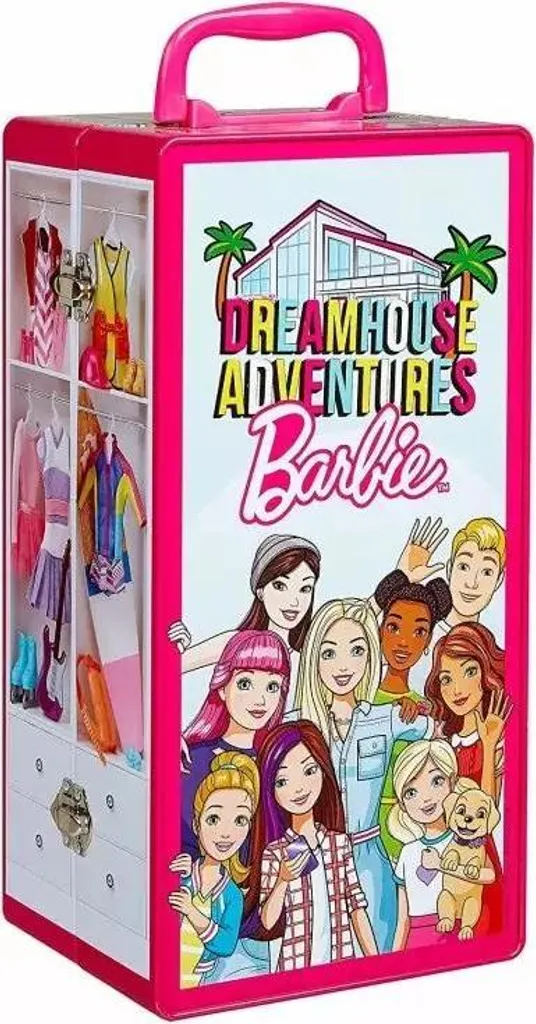 Valise Barbie Klein Theo rigide avec compartiments pour accessoires - 4