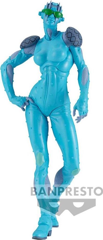 Banpresto Jojo ́s Bizarre Adventure Stone Ocean Grandista Stone Free Figur Blau Blau One Size