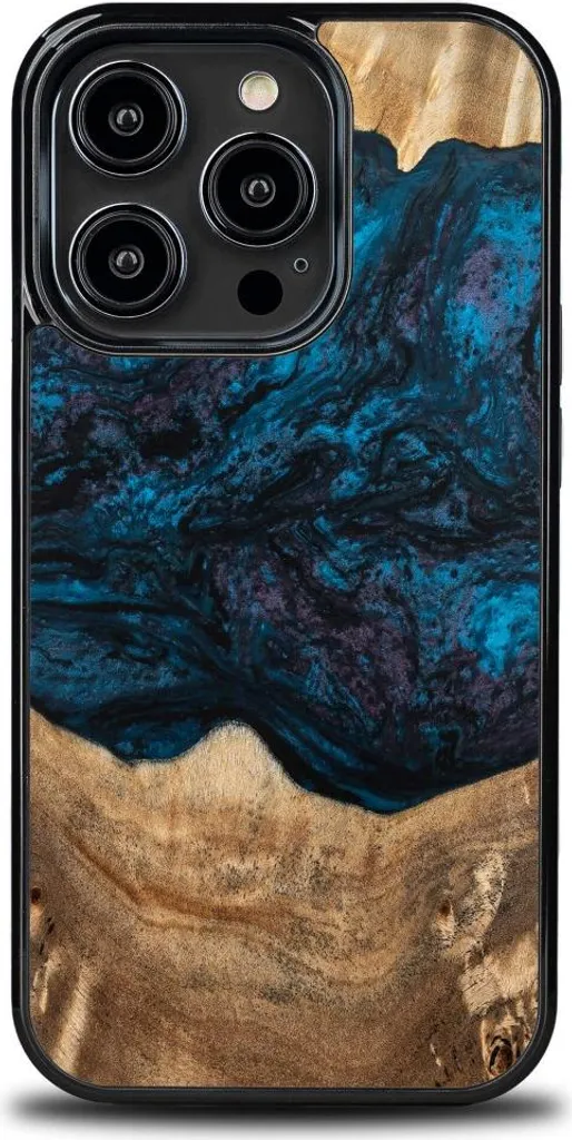 Custodia iPhone 15 Pro Legno Bewood Neptune - Spirito d'Avventura