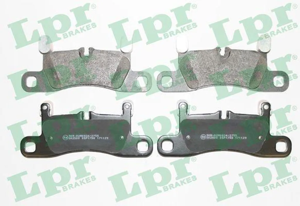 Stop bruits et vibrations : plaquettes de frein Cayenne LPR 05P1758 OE