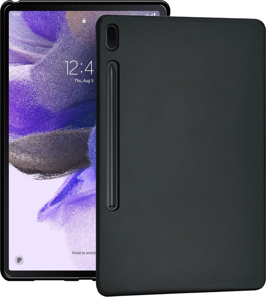 Matte Silikon Hülle für Samsung Galaxy Tab S7 FE Schutzhülle Tablet Tasche Case