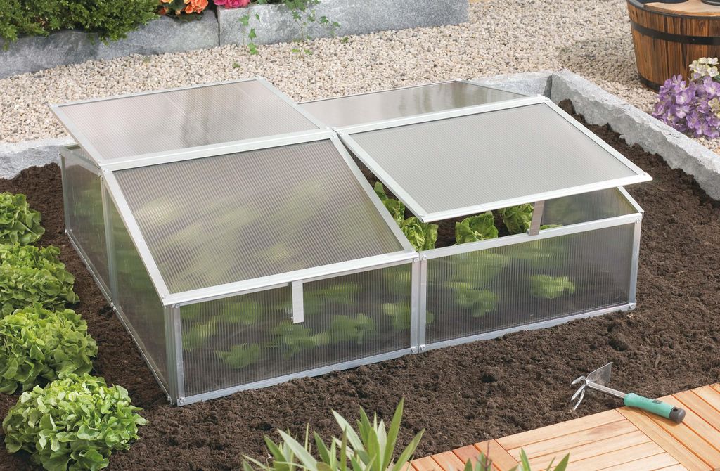 Vitavia studený rám "Gaia 2X" hliník holý 1,2 m² 4 mm HKP Obrázok produktu 