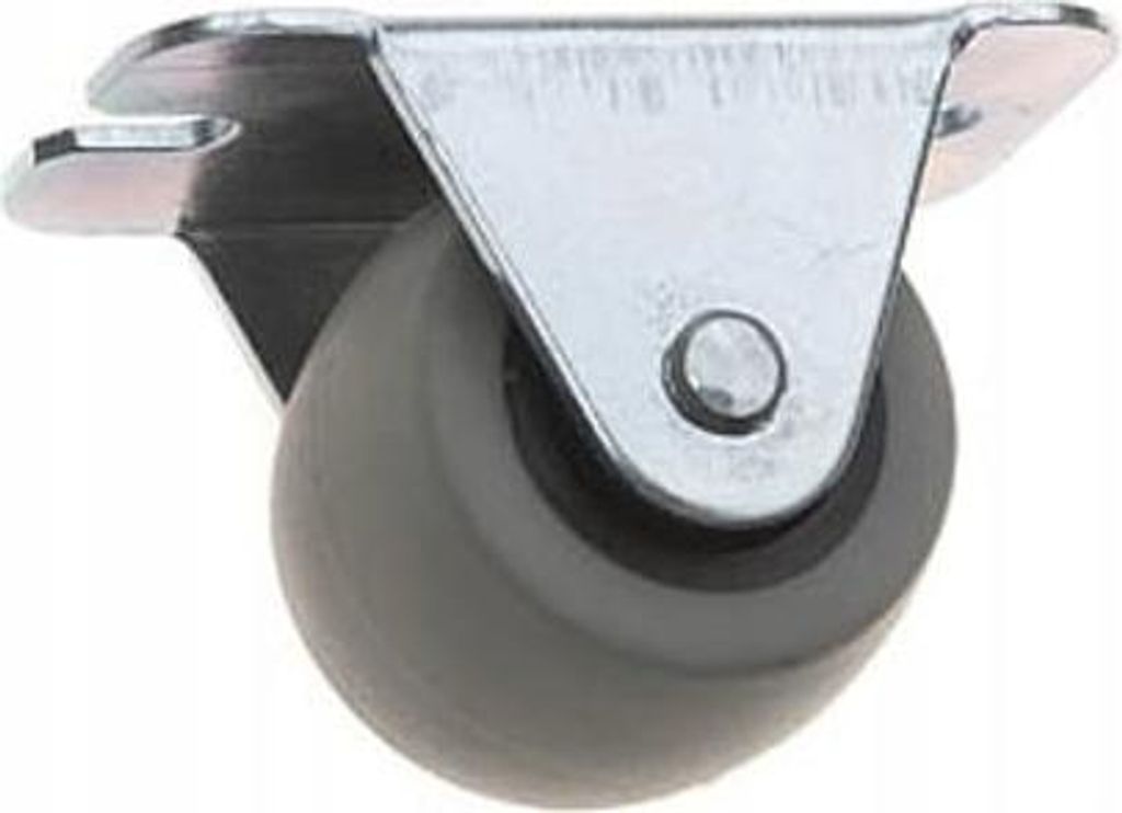 FEINZ | Möbelrolle KM-331 - 33 mm - Gummiert - Leichtgängig - Kratzfest - Ideal für Möbel