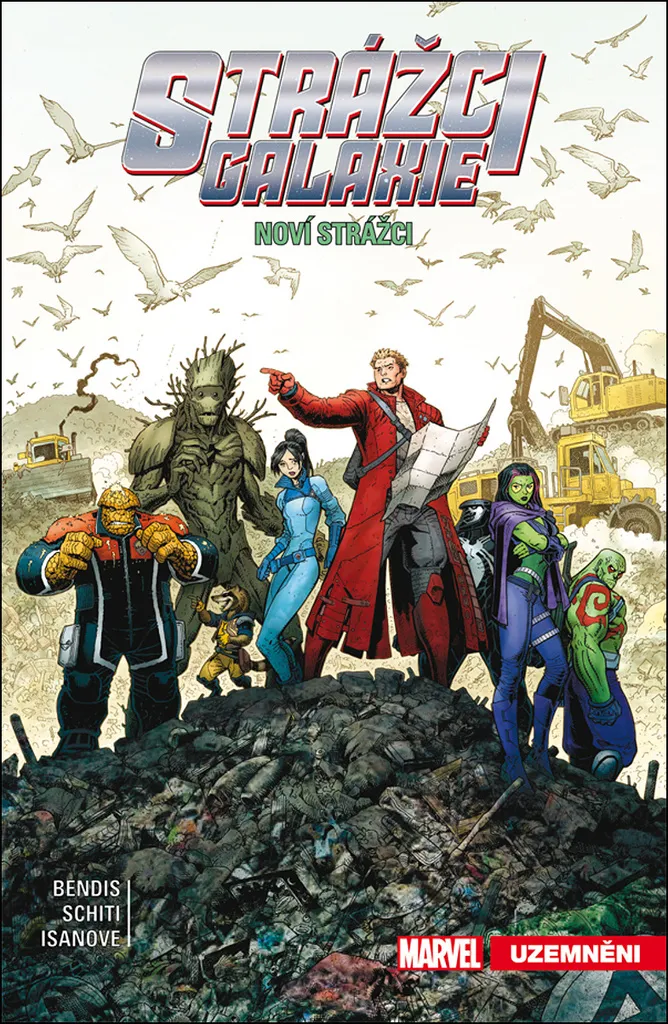 Livre Gardiens de la Galaxie 4 : Le Cadeau Idéal pour Fan de Marvel CREW