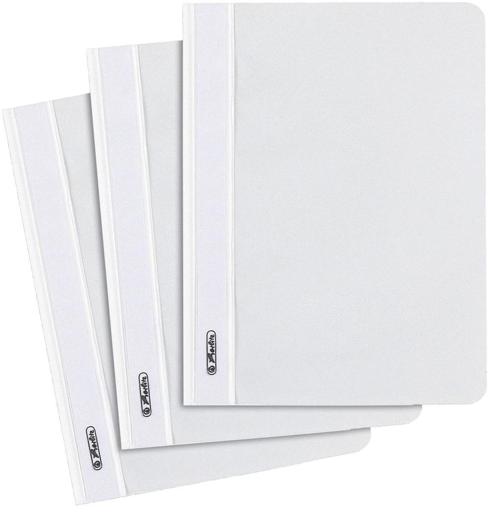 Sichthefter PP A5 weiß Packung mit 10 Stück Produktbild 