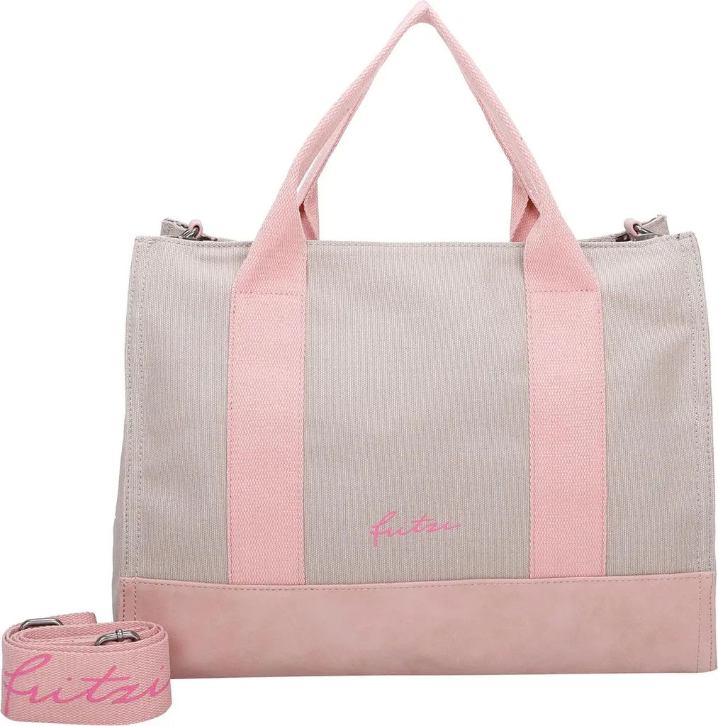 Fritzi aus Preußen Shopper Canvas Sand Beige - Borsa Tracolla