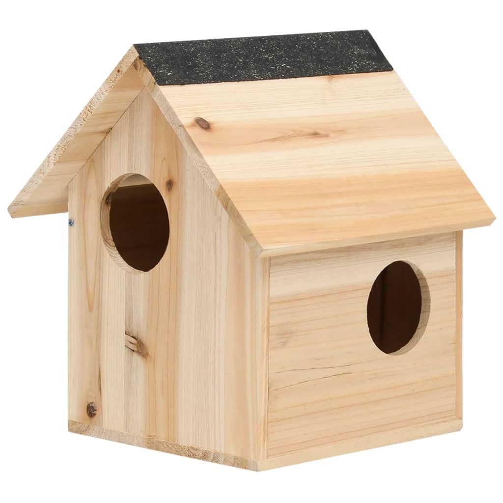 Möbel Eichhörnchenhaus Tanne Massivholz 26x25x29 cm - Kleintier-Ställe 314821