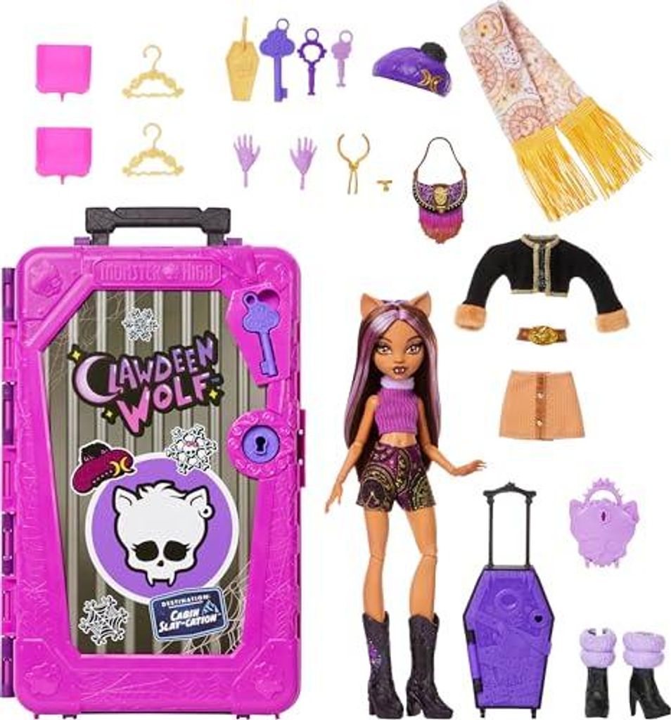 Monster High JMG65, Lalka modowa, Damski, 4 lat(a), Zdjęcie produktu 