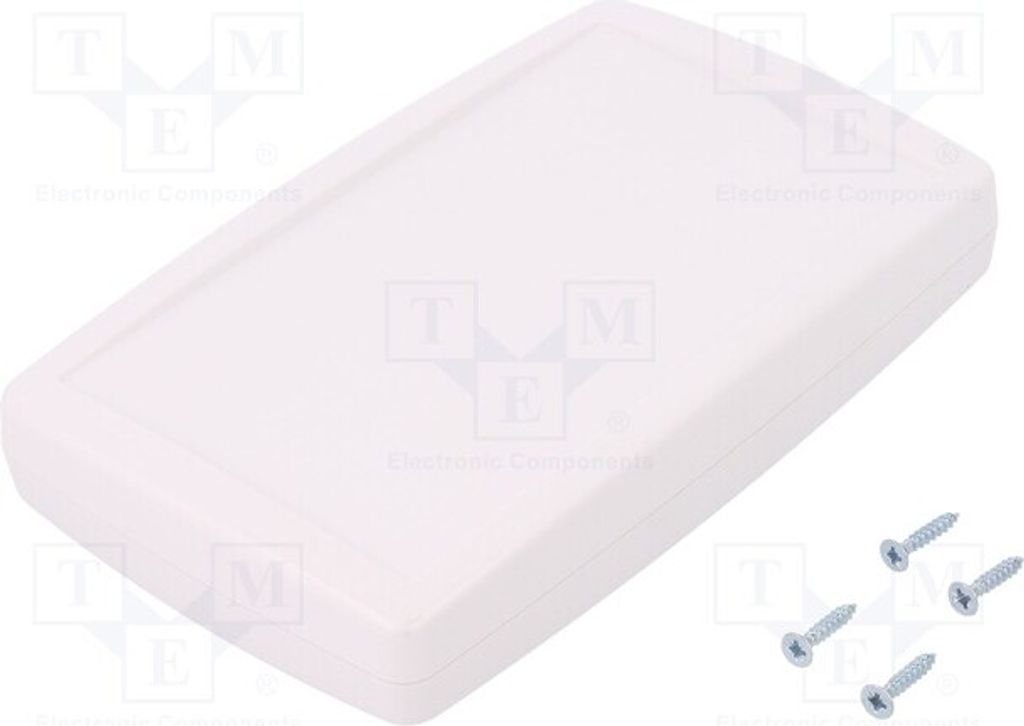 1x Gehäuse: universell Y: 151mm X: 93mm weiss Z113B Universal-Gehäuse Z: 25mm
