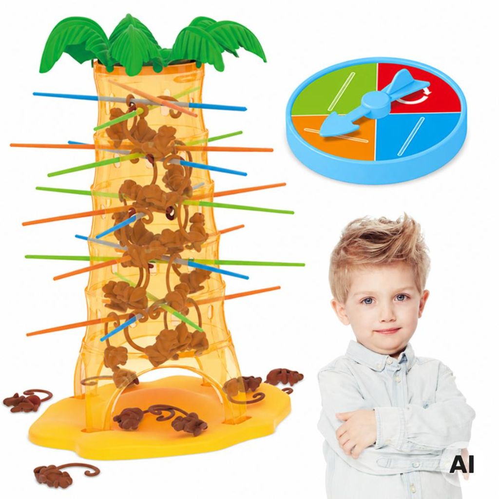 Woopie Cayendo Monos Arcade Juego 3+ Imagen del producto 