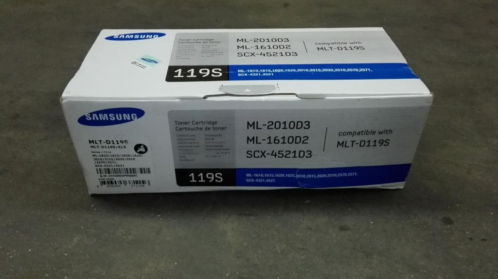 Toner Samsung MLT-D119S pre Produktbild 