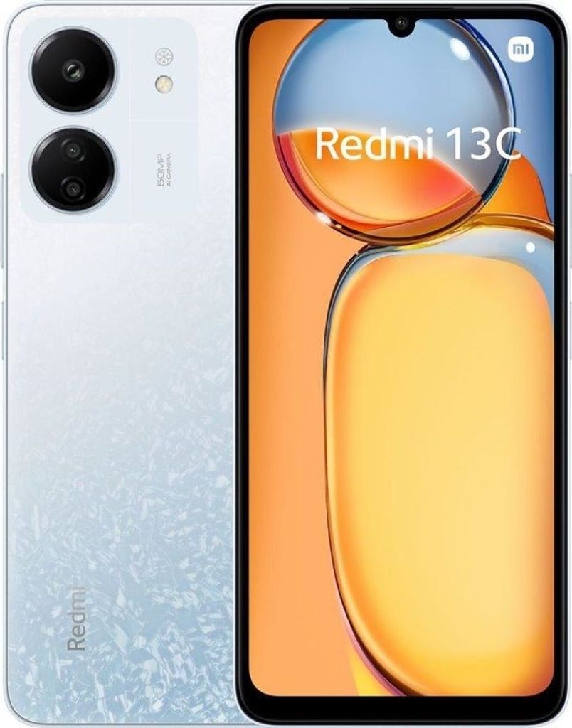 Xiaomi Redmi 13C 4G 256GB/8GB Dual Sim Glasblau Produktbild 