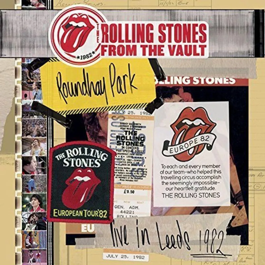 Disque Vinyle Rolling Stones Live In Leeds 1982 Album LP 180g Neuf