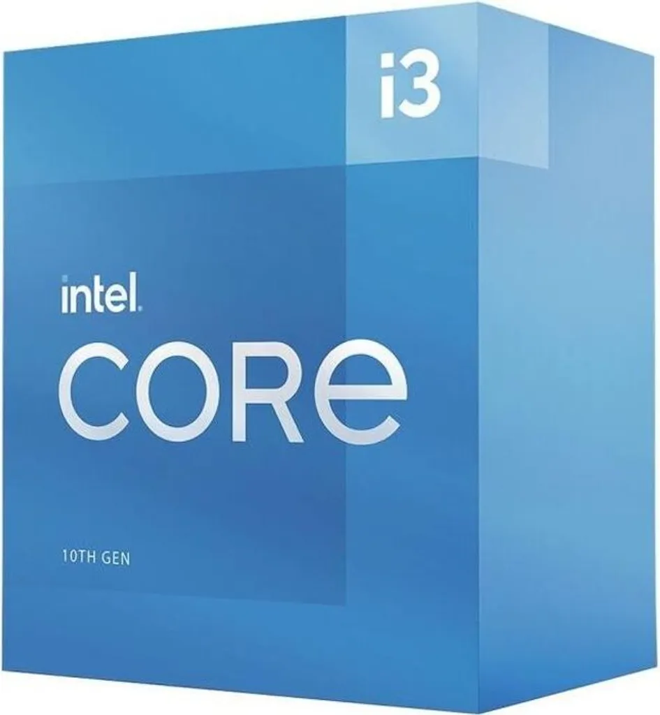 Processore Intel Core i3-10105F, 4 core, 4,4 GHz, socket 1200, 65 W, cache 6 MB