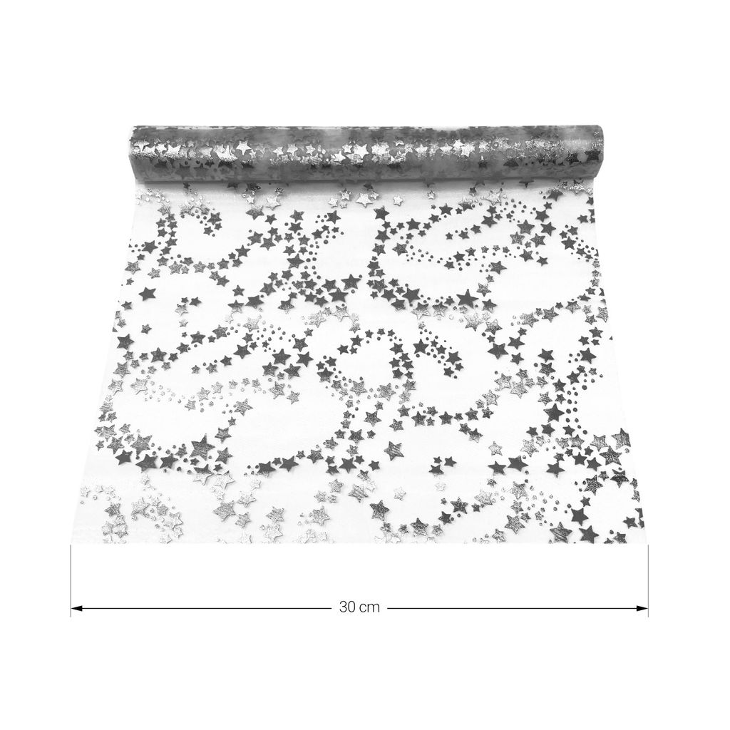 Oblique Unique Pailletten Tischläufer Schwarz - 28 X 274 Cm, Mit Spiegeleffekt Für Silvester, Hochzeit & Partys