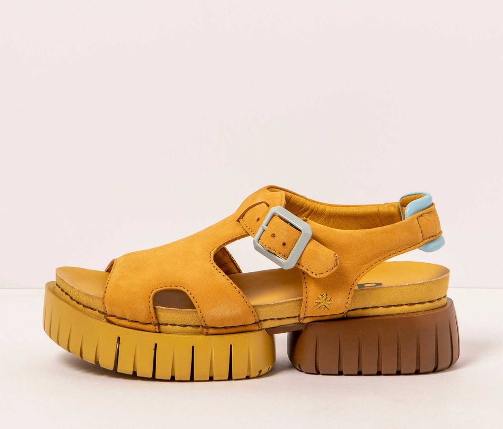Art Sandalen Damen 1882 NOBUCK HONEY/ MADEIRA Farbe Gelb