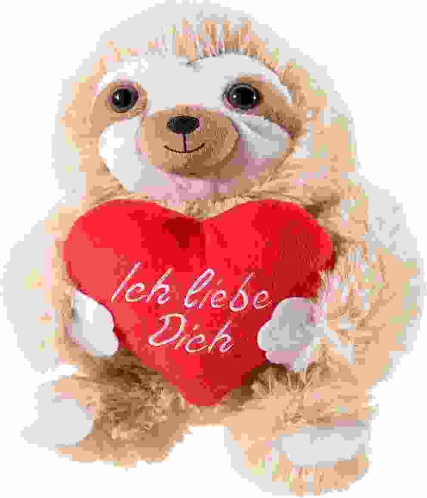 Faultier mit Herz 20cm, 20cm 4001750323872 Produktbild 
