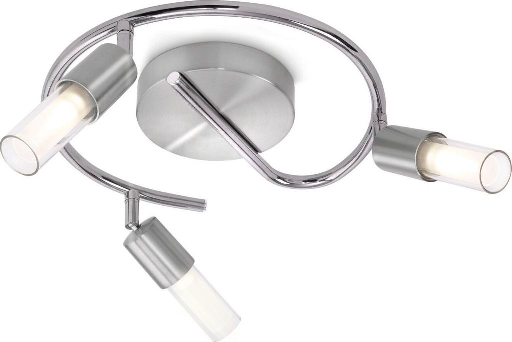Philips Ledino Spot 564591716, Strahler Oberflächenbeleuchtung, 3 Glühbirne(n), LED, 2700 K, 220-240 V, Chrom