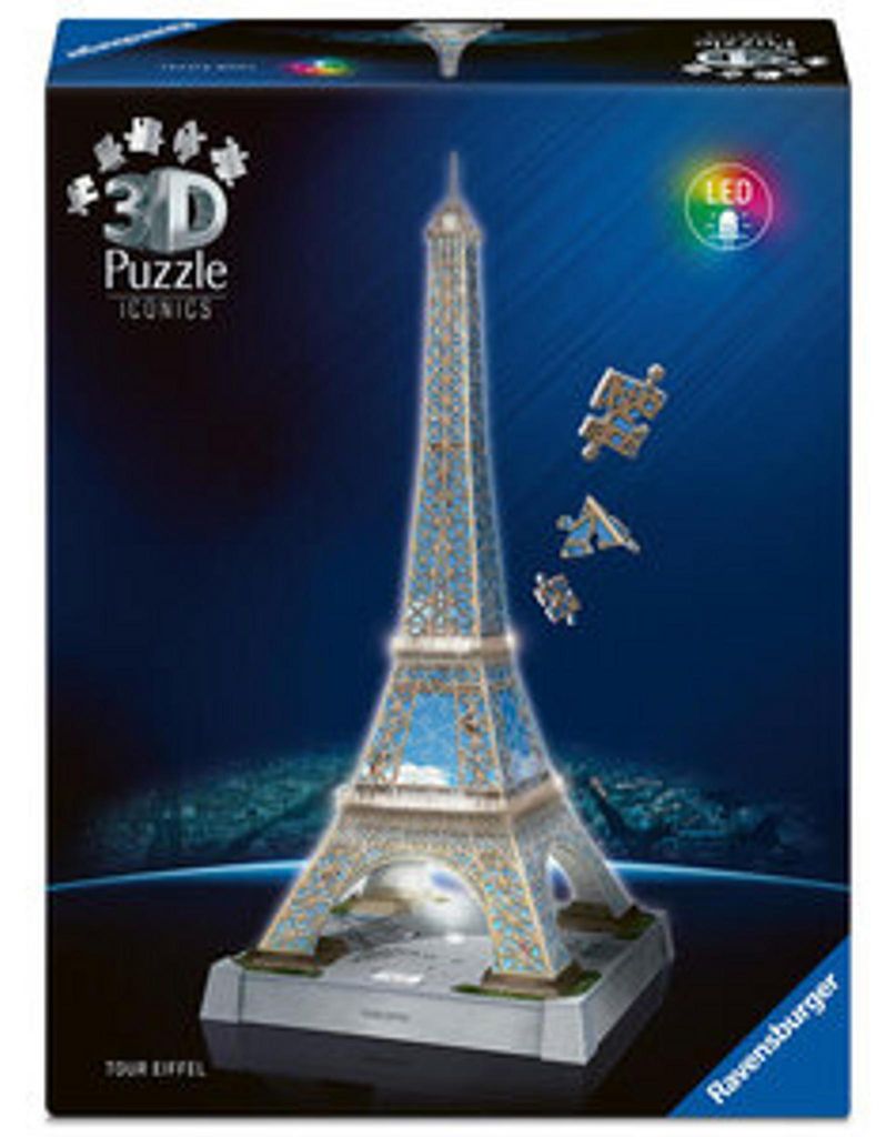 Iconics: Eiffelturm - mit Licht Ravensburger 12008024 Produktbild 