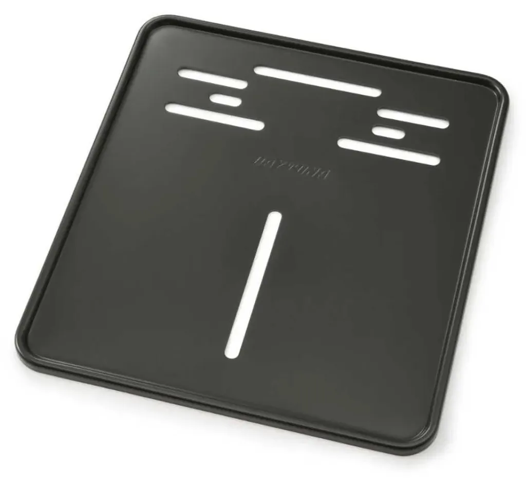 Support de plaque d'immatriculation Daytona noir pour moto custom