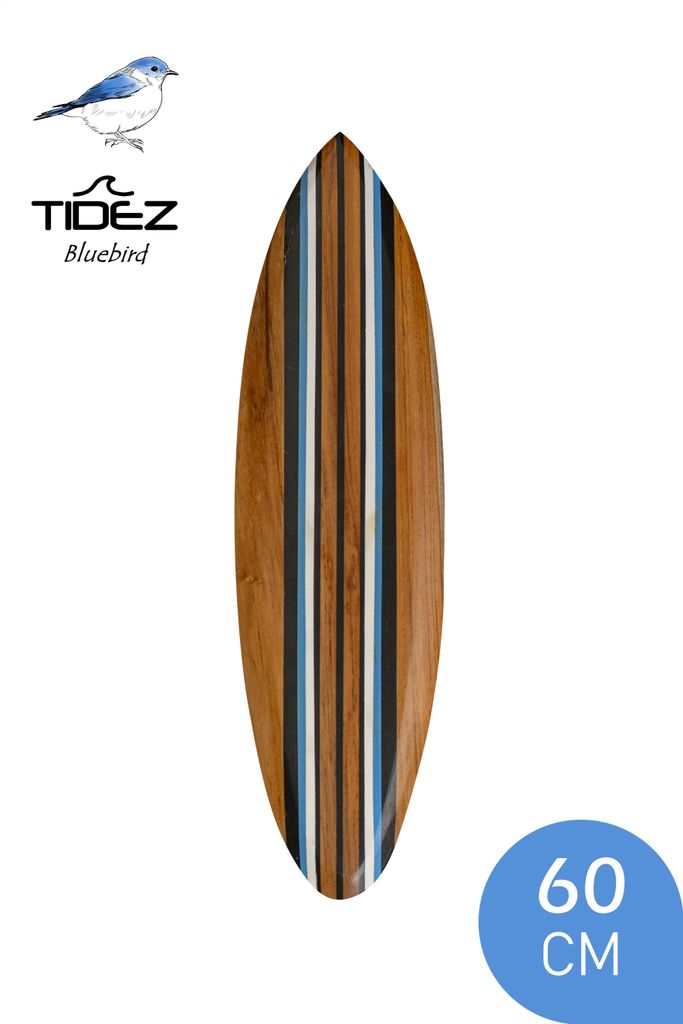 Tidez Surfbrett Dekoration - Surfbrett aus Holz - Surfbrett Produktbild 