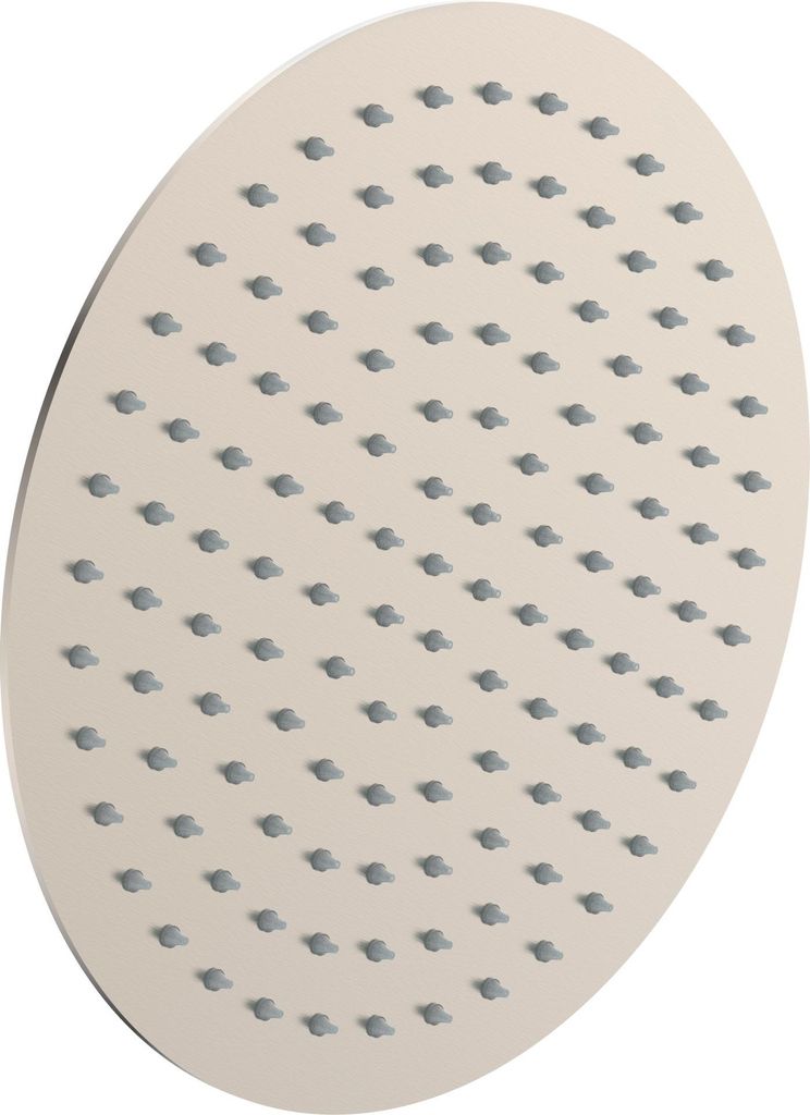 SCHÜTTE Kopfbrause TOULOSE, ultraflache Regendusche Ø 25cm, Brausekopf, Duschkopf, Duschbrause in Edelstahl