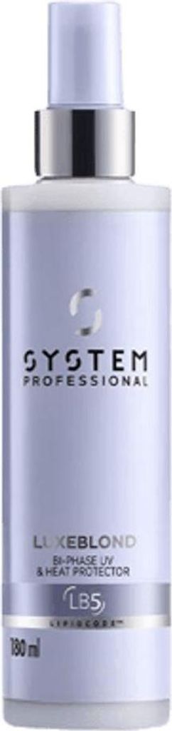 System Professional LuxeBlond Bi-Phase UV & Heat Protector 180ml