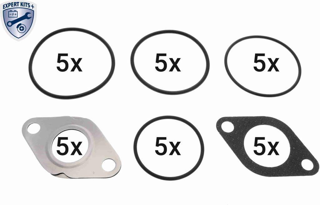 VEMO Dichtungssatz AGR-System V10-63-0187 Drosselklappengehäuse für VW Golf V Schrägheck (1K1) 2,62mm 55,2mm 0,002kg