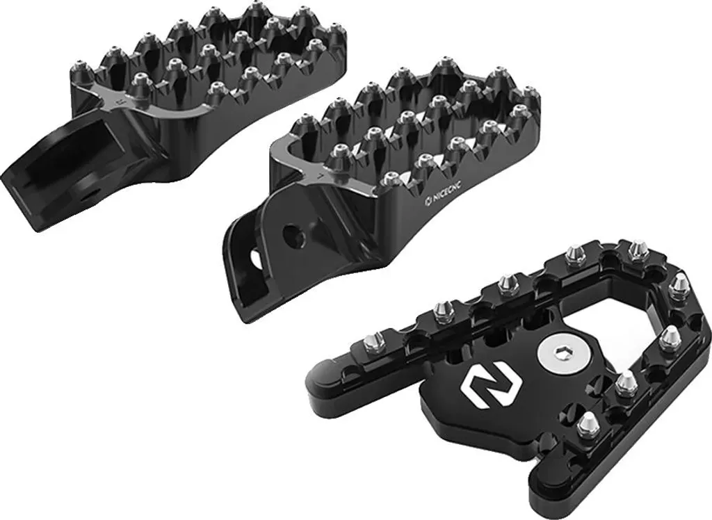 Repose-pied avec extension de pédale Kit A - Accessoire moto ergonomique