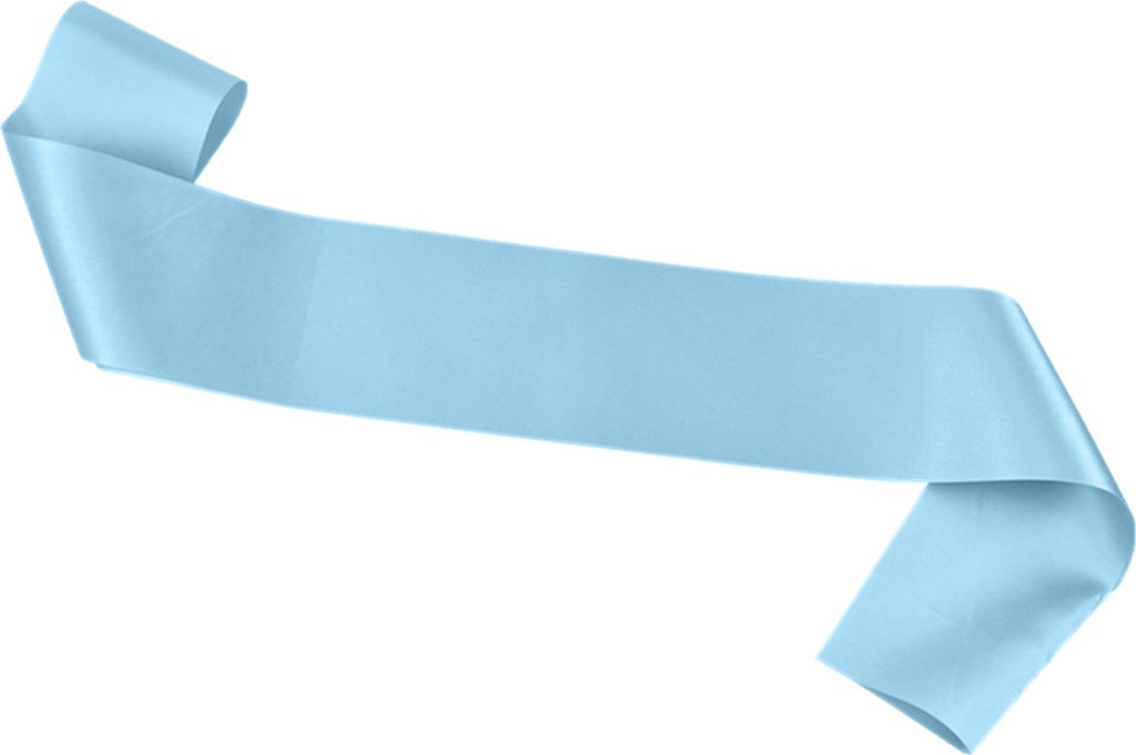 Party Schärpe leere Feste Farbkostüm Zubehör Stoff Schultergurt Hochzeitspreis Zeremonie Schärpe Etikette Ribbon Dekoration-Himmelblau