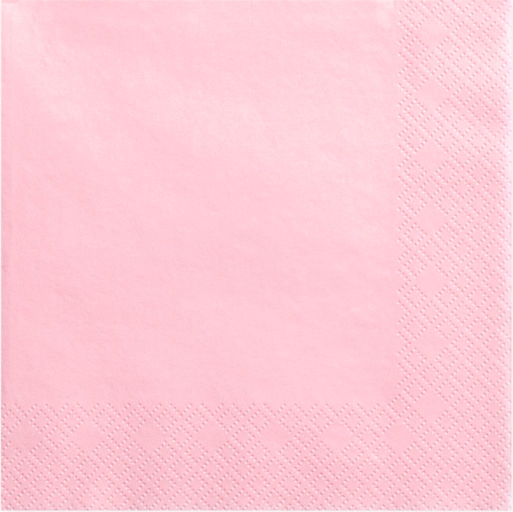 Serwetki trójwarstwowe rózowe 33x33cm 20szt Zdjęcie produktu