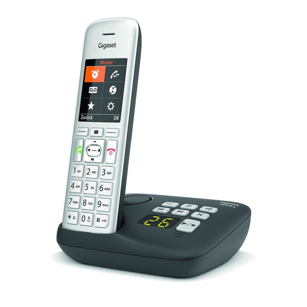 CE575A silber Schnurloses Telefon