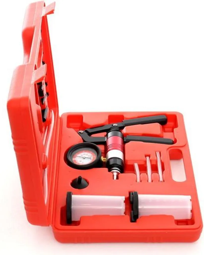 Kit pompe à vide Kraft&Dele KD10515 avec manomètre et accessoires