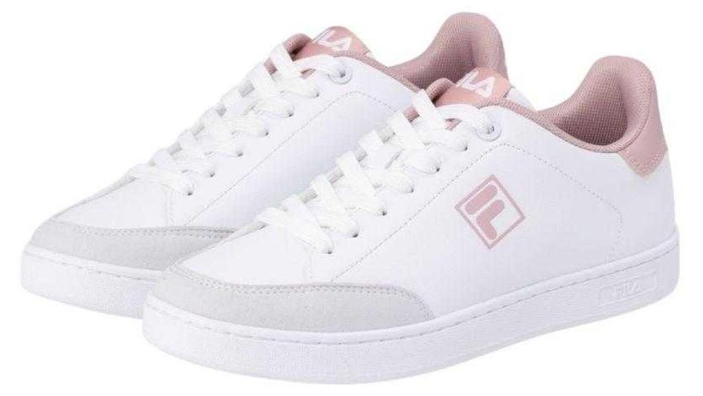 Fila - "Courtbay" Sneaker für Damen PP9328 (38 EU) (Weiß/Pink)