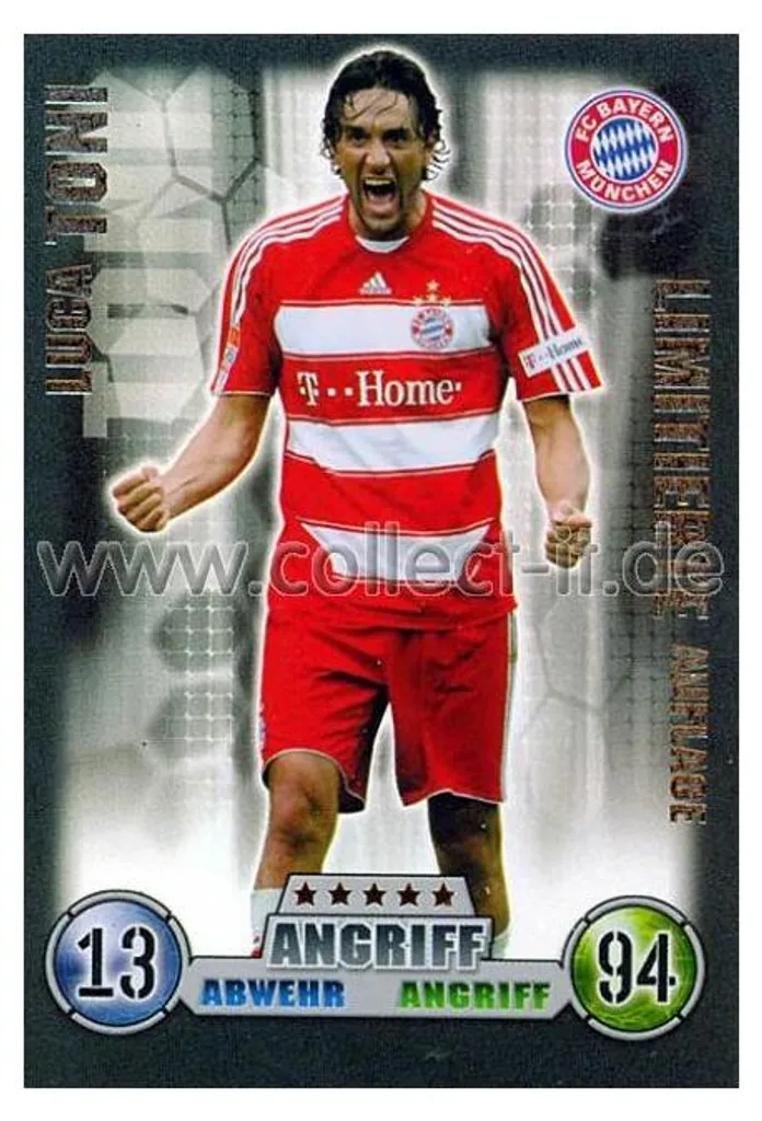Maillot MX-270S Luca Toni Édition Limitée Saison 08/09 de Collection
