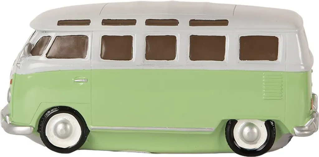 Lampe à Poser Bus pour Bureau ou Bibliothèque Déco Rétro Vert 24cm
