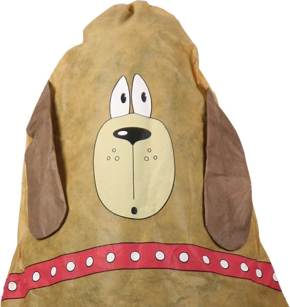 Videx Pflanzen-Winterschutz-Vlieshaube Hund "Bello" Hellbraun 125 x 120 cm