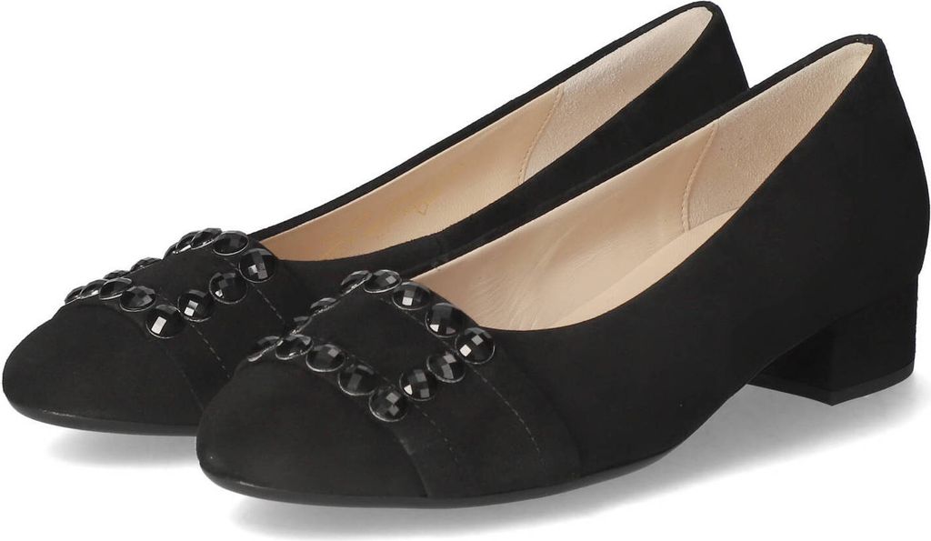 Gabor Flache Pumps - 31.323.17 Damen 31363039393436 Schwarz 40 EU