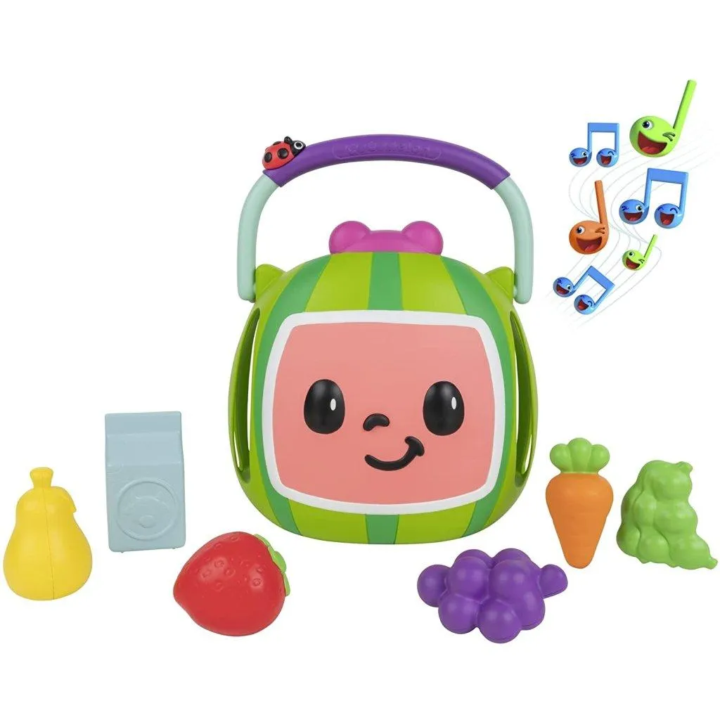 Panier de Légumes Musical CoComelon 7 Accessoires Sons et Mélodies - 15