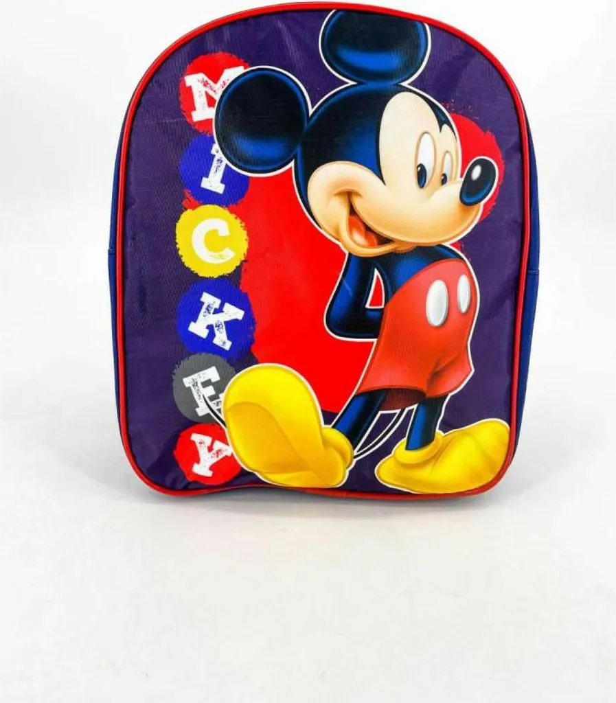 Zaino Topolino Blu Scuro P24: Avventure Magiche all'Asilo Disney