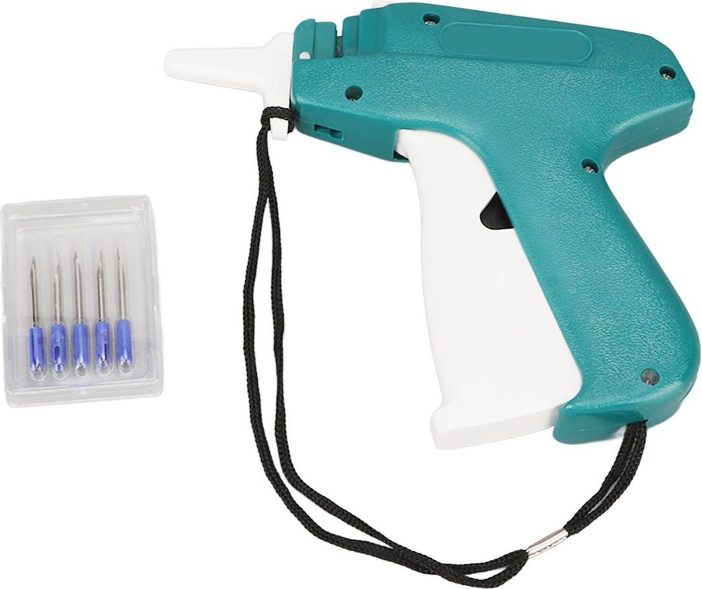Etikettierpistole, kleine, leichte Kleidung mit bequemem Griff, 5 Nadeln für Zuhause, Geschäfte, Boutiquen, Einzelhändler
