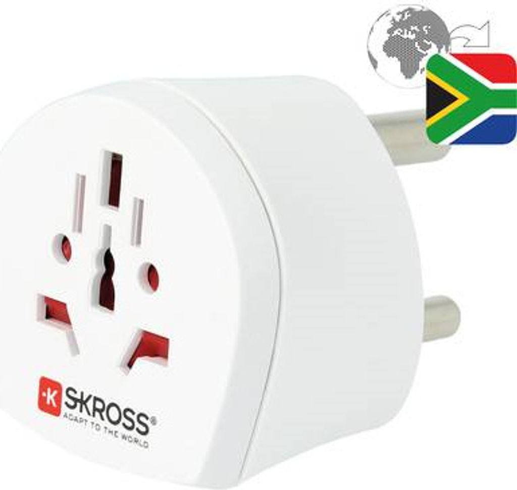Skross 1.500224-E Reiseadapter CA W to SA (1.500224-E)