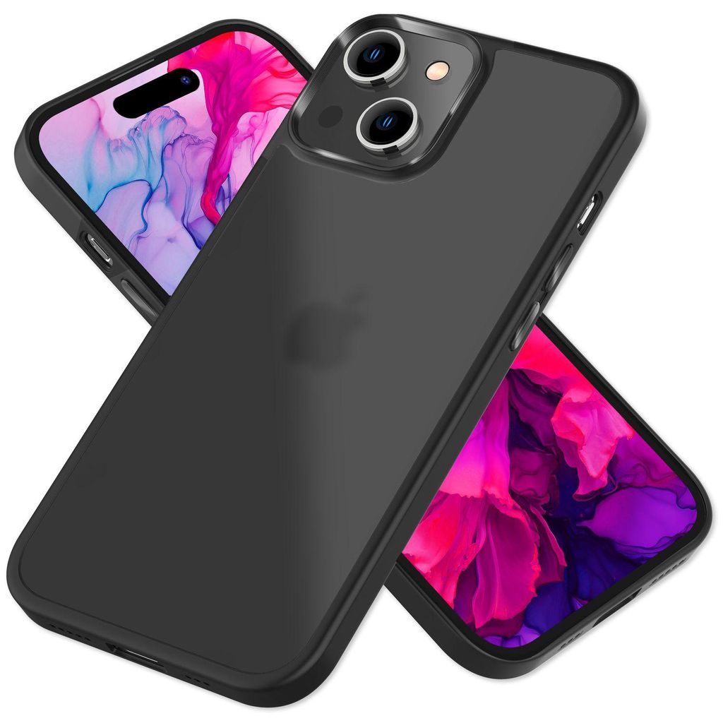 Custodia ibrida per iPhone 15 Custodia smerigliata Custodia Immagine del prodotto 