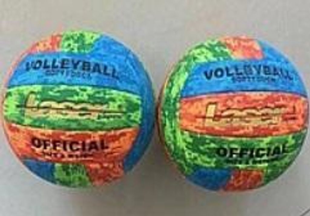 Volleyball in verschiedenen Farben, die Auswahl erfolgt zufällig beim Versand
