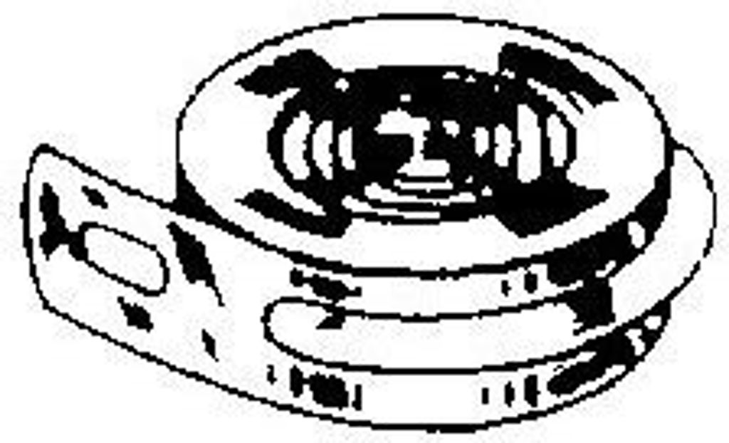 SELVA Triebfeder mit Endloch L:1520mm B:21mm Stärke:0,3mm für Federhaus-Ø:34mm
