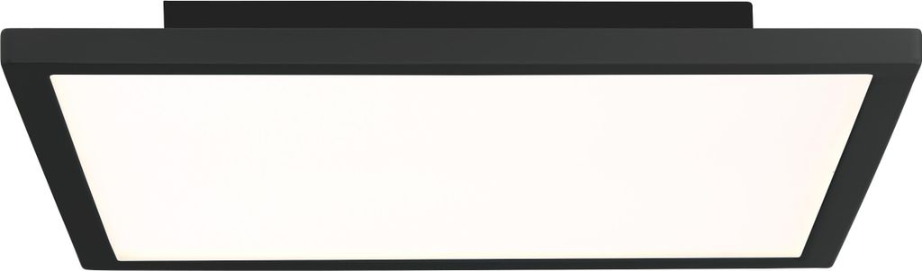 Ceres LED Deckenaufbau-Paneel 25x25cm weiß/sand schwarz Produktbild 