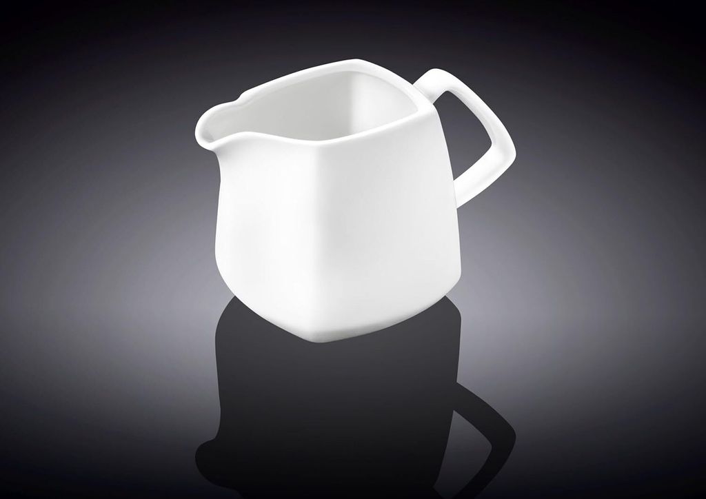 Lattiera Wilmax 310 ml in porcellana bianca Ilona Immagine del prodotto 